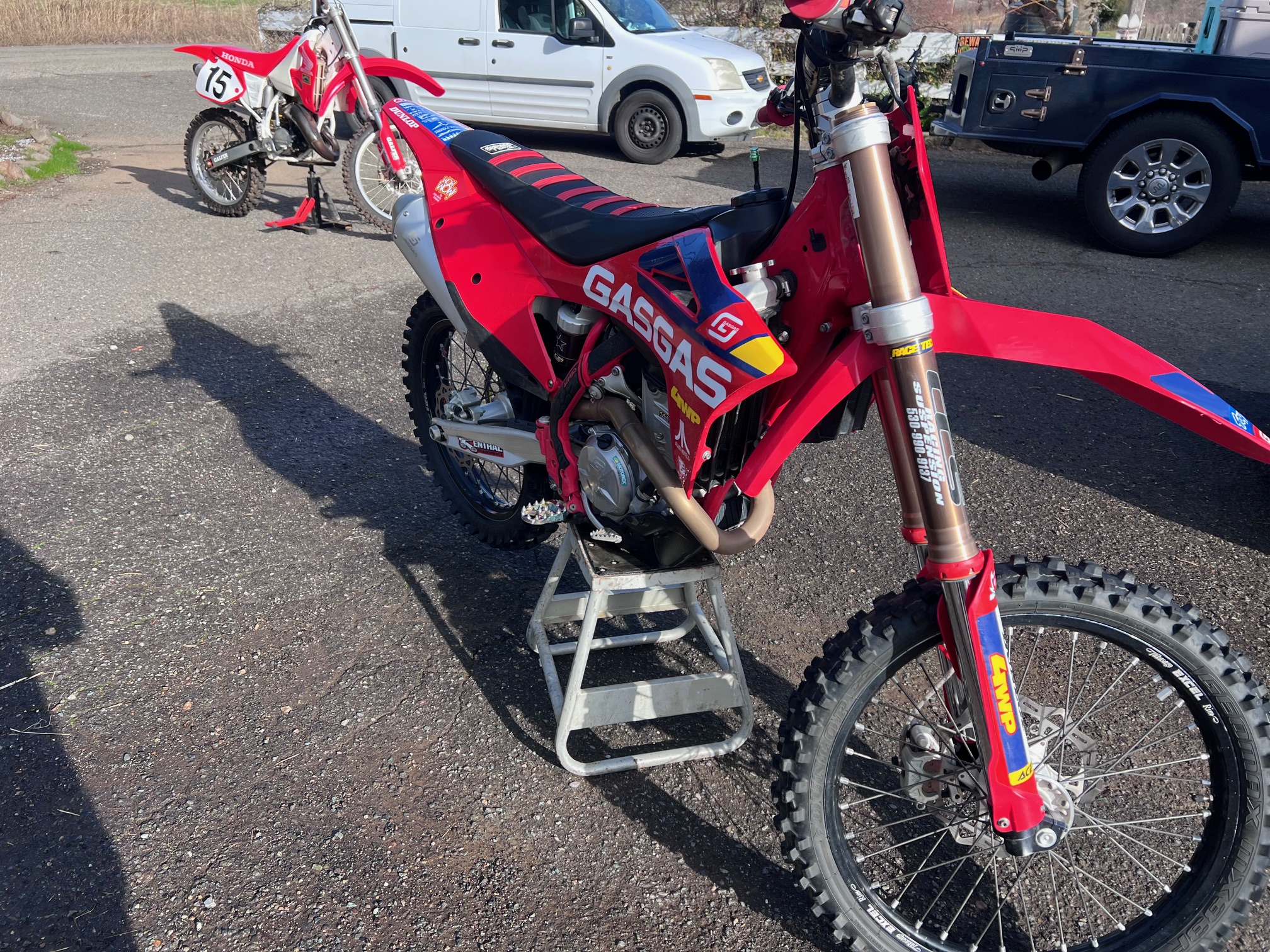 
								1990 Honda acty and Gas Gas MF350 package deal full									