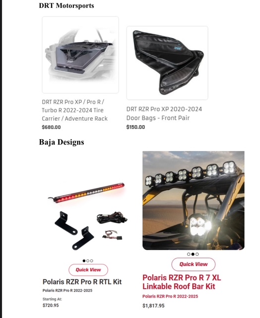 
								2023 Polaris RZr Pro R 4 Ultimate W/ Trailer full									